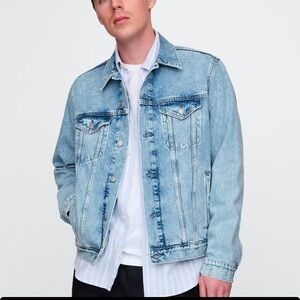 GAP mens classic icon denim jacket